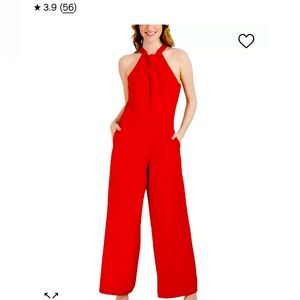 Red orange Jumpsuit very good condition like new